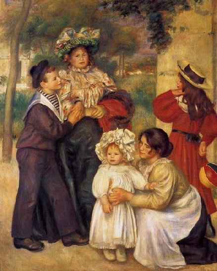 Pierre-Auguste Renoir La famille d`artiste